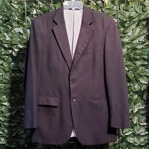 Stafford Trench Coat - Men's Stafford Fabric Dress Black Coat Size Medium Reg